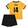 Baby Fußballbekleidung Wolves Tolu Arokodare #14 Heimtrikot 2025-26 Kurzarm (+ kurze hosen)